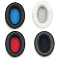 Miniatyrbilde 3 av 4: Øreputer i skinn for Audio-Technica ATH-AR5BT AR5IS headset øreklokker Black