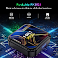 Pikkukuva 4 / 5: Home HK1 RBOX K8S Android 13 TV BOX RK3528 64GB 32GB 16GB 2.4G 5G WIFI BT 4.0 Vedio Dekoodaus Mediasoitin Digiboksi 4g64g AU Plug