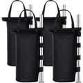 4 st Industriella Gazebo Vikter 1680D, Gazebo Set, PVC Innerfoder