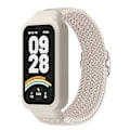 Miniatyrbillede 2 af 5: Til Xiaomi Smart Band 9 Active Redmi Band 3 Vævet Nylon Rem Snap-On Etui Urrem - Stjerneskær Multicolor Starlight