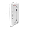 Miniatyrbillede 4 af 4: Startrc 10cm Lightning til Micro USB Konverteringsstik Datakabel til DJI Mavic Mini/Air, Shark Fjernbetjening