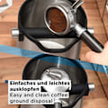 Miniatyrbillede 5 af 5: Knockbox, Rustfrit Kaffeebordbeholder, Beholder til Kaffegrums