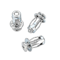 Pikkukuva 3 / 5: 15 kpl M4 M5 M6 M8 Terälehtiniitit Mutteri Jack Mutterit Auton Metalliruuvi Onttoon Seinään Rautakuori Terälehtien Mutterin Laajennuslyhty - Miao 15pcs M4