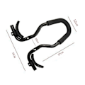 Miniatyrbillede 4 af 5: Cykel MTB Aluminium Triathlon Rest Bar Afslapningsstyr U Type