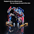 Miniatyrbild 2 av 5: Deformerbar Bilrobot Leksak Deformation Leksak Bärbar Deformation Bilmodell Barnleksaker Legering Deformation Leksaker Present Till Barn (Optimus Prime 6022a)