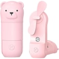 Pikkukuva 1 / 5: Mini-käsituuletin, 3 nopeutta, kädessä pidettävä tuuletin vesisuihkeella, mini-käsituuletin, kokoontaitettava, ladattava, tehokas USB-taskutuuletin