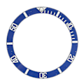 Miniatyrbilde 1 av 5: Urskive Keramisk Bezel, Submariner Automatisk Utskiftningstilbehør BlueWhite