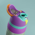 Miniatyrbillede 3 af 5: Vakuumisoleret sportsflaske i rustfrit stål, den perfekte ledsager til udendørs eventyr Purple