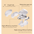 Miniatyrbild 3 av 3: Elektrisk Nagelklippare, Automatisk Elektrisk Nagelklippare, Säker Bärbar Nagelklippare Nagelfil Nagelklippare För Vuxna Äldre (di Man) white