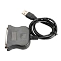 Miniatyrbilde 3 av 5: USB Hann til DB25 Hunn Port Skriver Parallell Konverter Kabel 25Pin Adapterledning