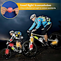 Miniatyrbillede 3 af 5: 120 stk. Refleksbånd, Refleksklistermærker Bånd Nat Synlighed Trailer Refleksbånd Til Cykler Tøj Hjelm