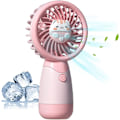 Pikkukuva 1 / 6: Kannettava Söpö Käsituuletin - Mini USB Ladattava Käsituuletin Viilentämiseen Opiskelijoille - Viilennystuuletin Pojille Ja Tytöille Pink