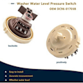 Miniatyrbillede 4 af 5: DC96-01703B Vaskemaskine Vandstandstryk Sensor Switch til WF461ABW, WF501ANW, WF511ABR, WF511ABW