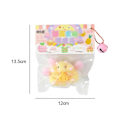 Miniatyrbillede 2 af 3: Kreativ Hamster Squishy Klemme Legetøj Mochi Squishy Stress Relief Sensorisk Fidget Legetøj Yellow