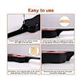 Miniatyrbilde 5 av 5: 3 stk. Gitarhals Shims, Solid Lønnetre Gitarhals Shim Beskyttelse 0,25, 0,5 og 1 Grad Gitar