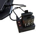 Miniatyrbillede 2 af 4: Professionel Oplader til Eken & Sjcam Sj4000 Sj 4000 Sj5000 M10 6000