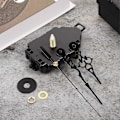 Miniatyrbild 3 av 5: 23mm Quartz Pendel Klocka Urverk Mekanism med Klockvisare Kit för DIY Klockreparation Reservdelar