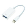 Pikkukuva 1 / 9: iPhone-sovitin USB:lle - USB 2.0 naaris liitäntään Lightning - OTG valkoinen