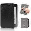 Miniatyrbild 1 av 5: Slimshell-fodral för 7\" Kindle Paperwhite (12:e generationen) 2024 Premium PU-omslag black