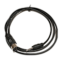 Miniatyrbillede 3 af 5: 5-polet DIN-han kabel 3,5 mm han til MIDI Din 5-polet MIDI han hun kabel