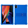 Miniatyrbillede 1 af 5: Silikone Tablet Cover med PC Støtteben og Forstærkede Hjørner til TCL Tab 11 Dark Blue
