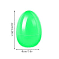 Miniatyrbild 5 av 5: 100 st Plast Påskägg Tomma Påskägg Fyllbara Färgglada Ägg Bulk