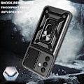 Miniatyrbillede 6 af 6: Samsung Galaxy A26 5G Cover CamShield Ring Hybrid Sort