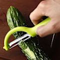 Miniatyrbild 4 av 5: Rostfritt Stål Potatispelare Grönsaks Frukt Pelare Med Handtag Köksredskap Verktyg Green