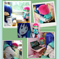 Pikkukuva 3 / 5: Jättimäinen Anime Saiki K -pehmolelu - Saiki Kusuo -pehmoeläin 11 tuumaa - Saiki K:n katastrofaalinen elämä Täytetty pehmolelu tyyny