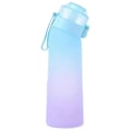 Pikkukuva 1 / 5: 650 ml:n makuvesipullo, tuoksuvesikuppi, ilmalla maustettu urheilujuomapullo, sopivat kapselit ja pullo ulkokäyttöön, SMTX Blue