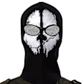 Pikkukuva 4 / 4: Aavemaske - Balaklava Moottoripyöräilyyn ja Paintballiin Yksi Koko Väri Musta