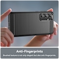 Miniatyrbillede 5 af 6: Samsung Galaxy A55 5G Cover Børstet Stål Tekstur Sort