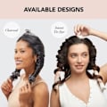 Miniatyrbillede 7 af 8: Kitsch Satin Heatless Curling Set - Overnight Curls, Heatless Curling Wand Headband, Bløde Krøller Uden Varme, Hårrullet - Sunset