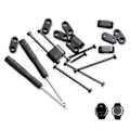 Miniatyrbillede 3 af 3: Til Suunto Core 24mm Urremme Adapter Kit Rustfrit Stål Lugs Konnektor Tilbehør