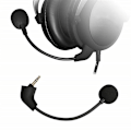 Miniatyrbilde 4 av 5: Erstatningsmikrofon for HyperX Cloud II Alpha Gaming Headset 3.5mm Avtakbar Mikrofon