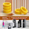 Miniatyrbilde 2 av 5: Soda Maskin Tetningspakning Soda Maskin Tilbehør 9 stk Tetningspakninger for Soda Maskin Soda Maskin Deler Sylinder