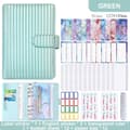 A6 Budget Binder Budget Organizer GRÖN - lager grön Green