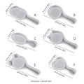 Miniatyrbillede 3 af 5: Kam Silikoneforme Søde Hårbørste Fremstillingsforme til DIY Resin Paddle Comb D