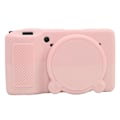Miniatyrbilde 1 av 5: For Ricoh GR IIIx GR III Kamerasokk Anti-Riper Silikon Beskyttende Etui - Røykfylt Rosa Multicolor Smoky Pink