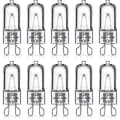 G9 halogenlampor, 220V, 10-pack 40W