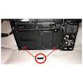 Miniatyrbillede 3 af 5: 2 stk. til G7X, G7X Mark II G7X2 LCD-skærm Display Fast Holder Flip Skrue med Skruetrækker
