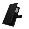 Pikkukuva 2 / 5: Samsung Galaxy A52 / A52s - Litsi-kuvioitu suojakotelo - Musta Musta Musta
