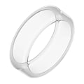 Miniatyrbild 1 av 5: Silikonringsskydd för Oura Ring Gen 3 - Arbetsvänligt, Fallskyddande, Halksäkert, Elastiskt Omslag, Storlek S/M, Universell, Lätt att Använda, Smart Ring Elastiskt Ärm transparent M