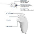 Miniatyrbillede 2 af 5: 2-pak Nunchuck Controllere til Wii - Kompatible med Nintendo Wii og Wii U - Responsive Joystick Spilcontrollere