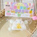 Miniatyrbillede 1 af 3: Kreativ Hamster Squishy Klemme Legetøj Mochi Squishy Stress Relief Sensorisk Fidget Legetøj White