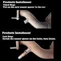 Miniatyrbillede 3 af 5: Bil CIR Fix Check Engine Light Eliminator Adapter Ilt O2 Sensor M18x1.5 Boris