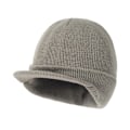 Miniatyrbillede 1 af 4: Robust Beanie / Beanie med Visir - Forskellige Farver Light gray