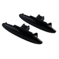 Miniatyrbillede 3 af 5: Bil LED Forreste Sidemarkeringslys Blinklys Blinker til IS250 Sort 81730-30131 -Yx