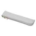 Pennficka, PU Läder Pennficka Hållare Organizer Fodral, Multifunktionell Pennficka Rymmer Pennor, 20*4.5cm