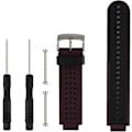 Pikkukuva 1 / 4: Korvaava älykellon ranneke Garmin Forerunner 220/230/235/620/630/735XT/235 Lite -kelloihin Plum-Black
